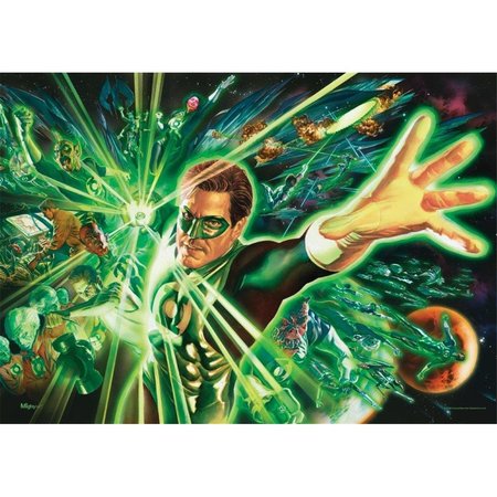 TREND SETTERS DC Green Lanterns Light MightyPrint Wall Art MP24170434